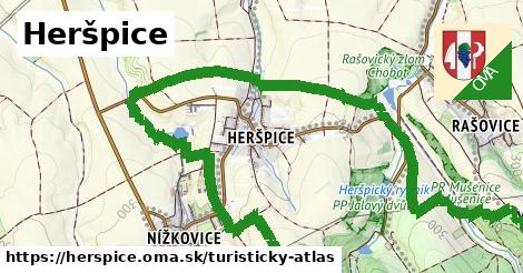 ikona Turistická mapa turisticky-atlas v herspice