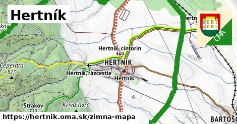 ikona Zimná mapa zimna-mapa v hertnik