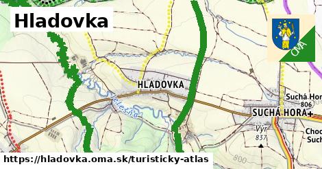 ikona Turistická mapa turisticky-atlas v hladovka