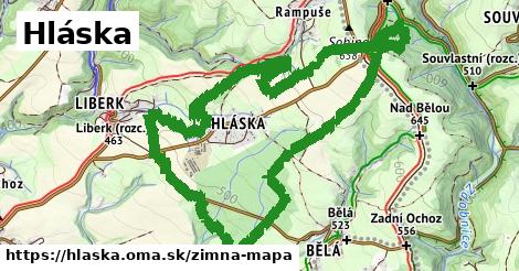 ikona Zimná mapa zimna-mapa v hlaska