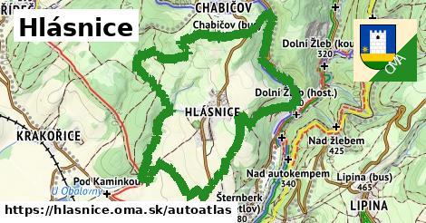 ikona Mapa autoatlas v hlasnice