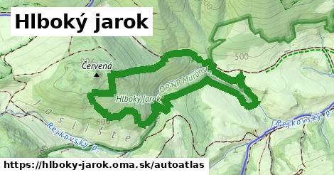 ulice v Hlboký jarok