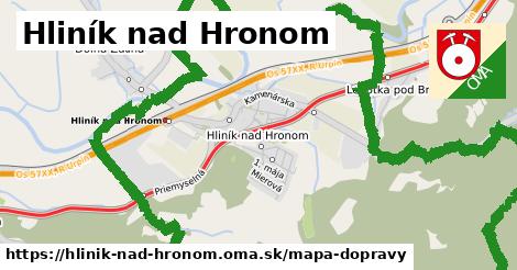 ikona Hliník nad Hronom: 26 km trás mapa-dopravy v hlinik-nad-hronom
