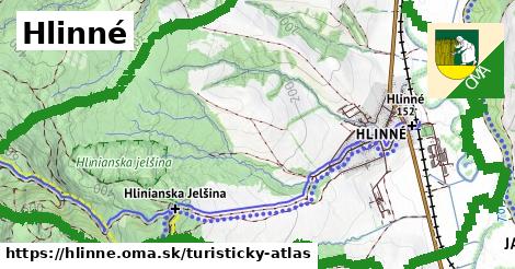 ikona Turistická mapa turisticky-atlas v hlinne