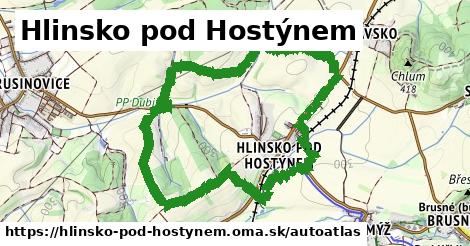 ikona Mapa autoatlas v hlinsko-pod-hostynem