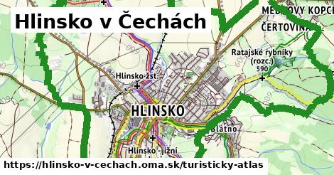 ikona Turistická mapa turisticky-atlas v hlinsko-v-cechach