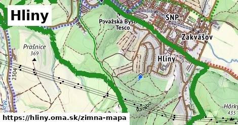 ikona Zimná mapa zimna-mapa v hliny