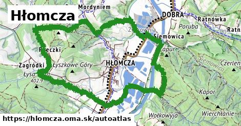 ikona Mapa autoatlas v hlomcza