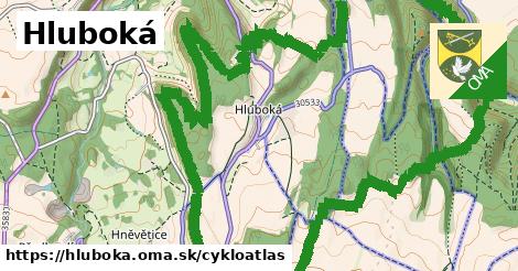 ikona Cyklo cykloatlas v hluboka