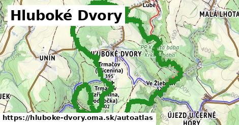 ikona Mapa autoatlas v hluboke-dvory