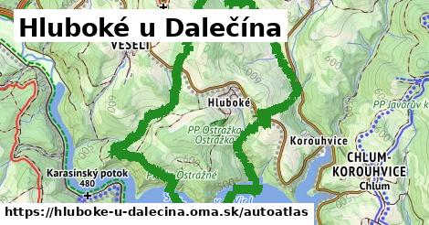 ikona Mapa autoatlas v hluboke-u-dalecina