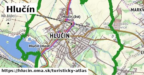 ikona Turistická mapa turisticky-atlas v hlucin