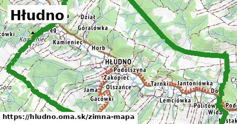 ikona Zimná mapa zimna-mapa v hludno