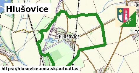 ikona Mapa autoatlas v hlusovice