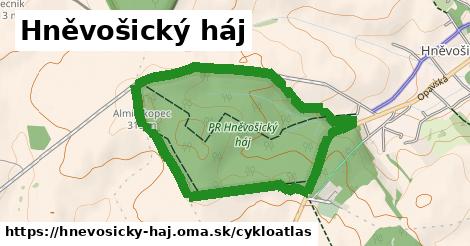 ikona Hněvošický háj: 0 m trás cykloatlas v hnevosicky-haj