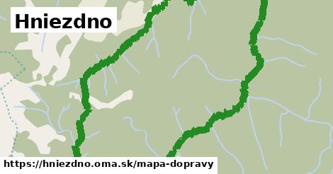 ikona Hniezdno: 0 m trás mapa-dopravy v hniezdno