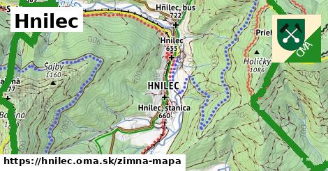 ikona Zimná mapa zimna-mapa v hnilec