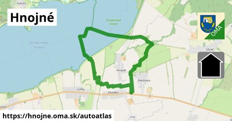 ikona Mapa autoatlas v hnojne