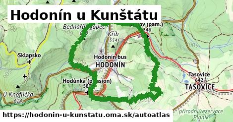 ikona Mapa autoatlas v hodonin-u-kunstatu