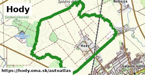 ulice v Hody