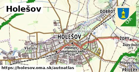 ulice v Holešov