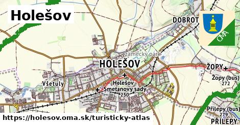ikona Turistická mapa turisticky-atlas v holesov