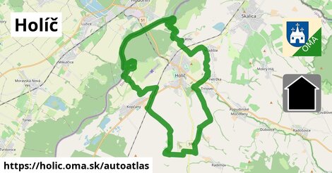 ikona Mapa autoatlas v holic