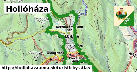 ikona Turistická mapa turisticky-atlas v hollohaza