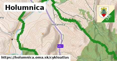 ikona Cyklo cykloatlas v holumnica