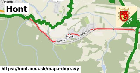 ikona Mapa dopravy mapa-dopravy v hont