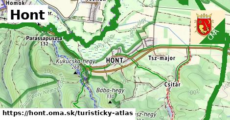 ikona Turistická mapa turisticky-atlas v hont