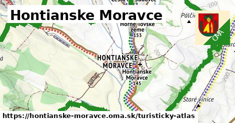 ikona Turistická mapa turisticky-atlas v hontianske-moravce