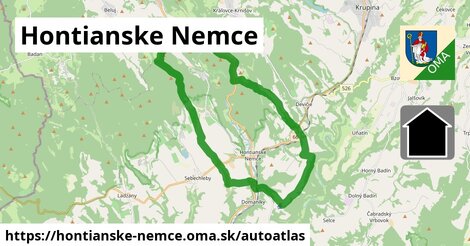 ulice v Hontianske Nemce