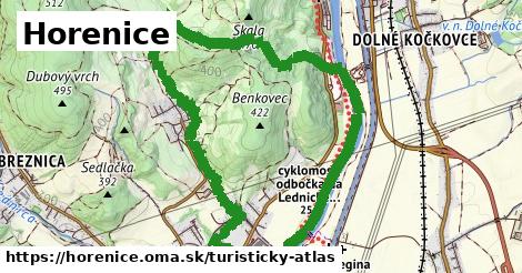 ikona Horenice: 0 m trás turisticky-atlas v horenice