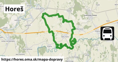 ikona Mapa dopravy mapa-dopravy v hores