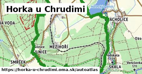 ikona Mapa autoatlas v horka-u-chrudimi