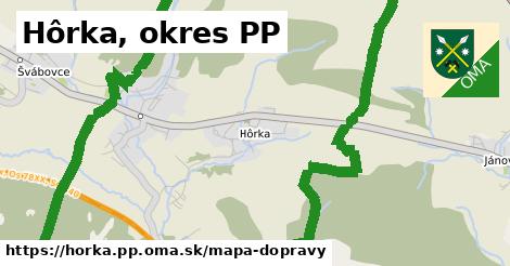 ikona Mapa dopravy mapa-dopravy v horka.pp
