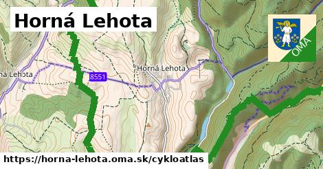 ikona Horná Lehota: 29 km trás cykloatlas v horna-lehota