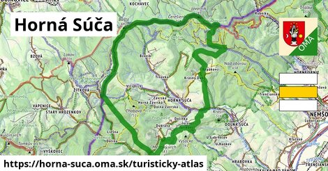 ikona Turistická mapa turisticky-atlas v horna-suca