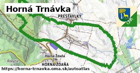 ikona Mapa autoatlas v horna-trnavka