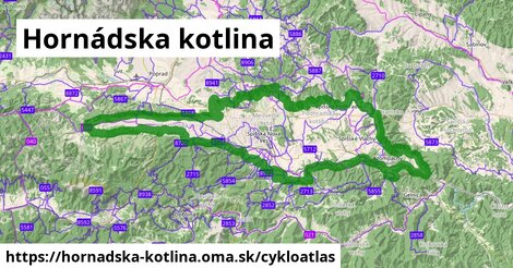 ikona Cyklo cykloatlas v hornadska-kotlina