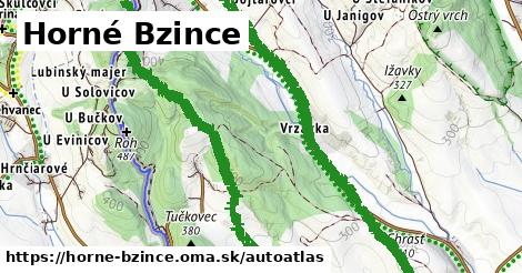 ulice v Horné Bzince