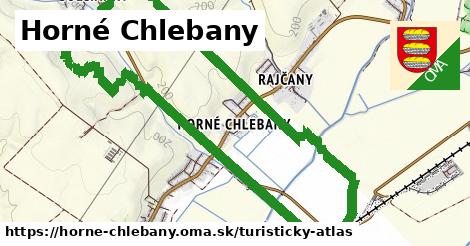 ikona Horné Chlebany: 0 m trás turisticky-atlas v horne-chlebany