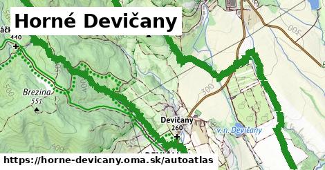 ikona Mapa autoatlas v horne-devicany