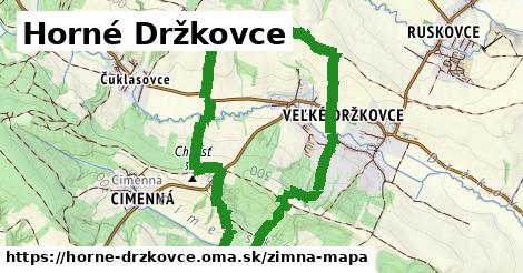 ikona Zimná mapa zimna-mapa v horne-drzkovce