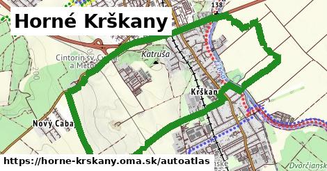 ikona Mapa autoatlas v horne-krskany