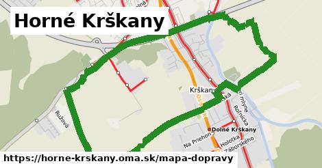 ikona Mapa dopravy mapa-dopravy v horne-krskany