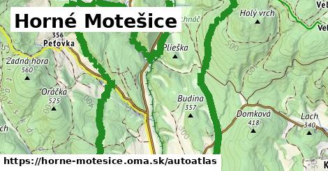 ulice v Horné Motešice