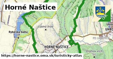 ikona Turistická mapa turisticky-atlas v horne-nastice