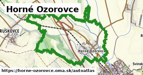 ikona Mapa autoatlas v horne-ozorovce